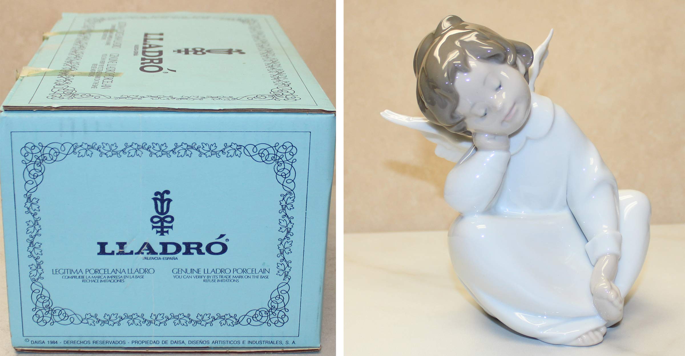 Amazon.com: Lladro Angel Dreaming 01004961 : Home & Kitchen